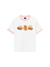 Áo Thun Ringer Relaxed Fit Cutie Bread