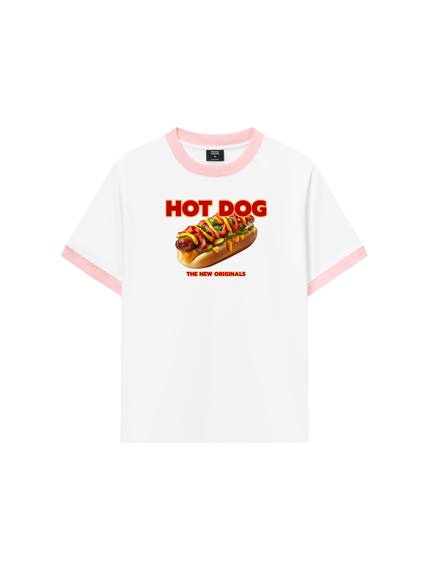 Áo Thun Ringer Relaxed Fit Foody Hot Dog