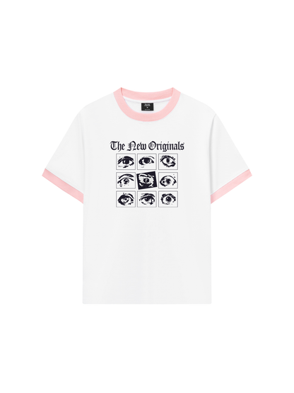 Áo Thun Ringer Relaxed Fit Be Bold Your Life Isn_t Your