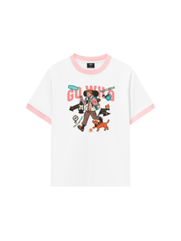 Áo Thun Ringer Relaxed Fit Go Wild Take A Hike