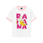 Áo Thun Ringer Relaxed Fit Suummer Vibes Cute Banana
