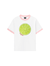Áo Thun Ringer Relaxed Fit Summer Vibes Lemon