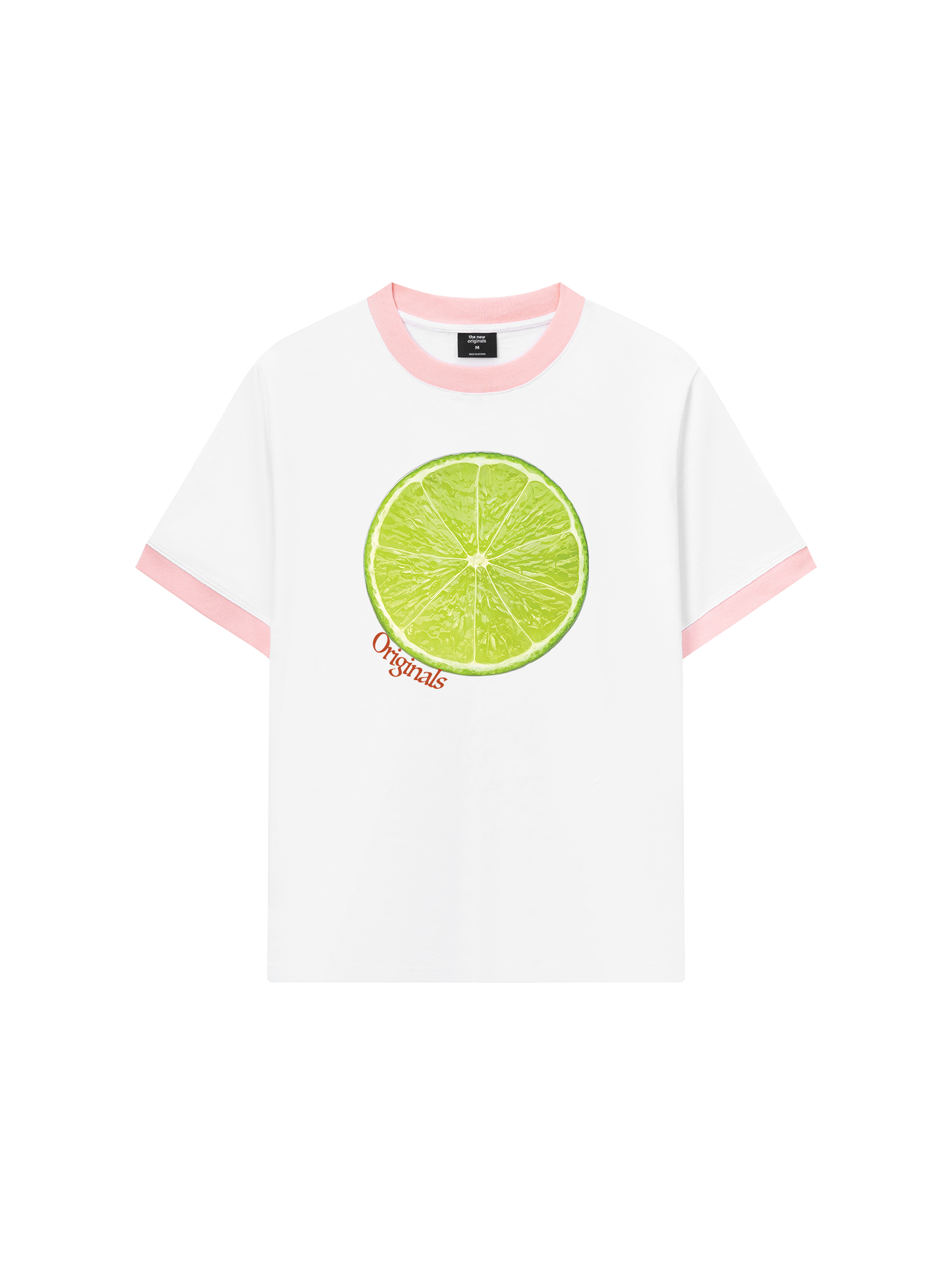 Áo Thun Ringer Relaxed Fit Summer Vibes Lemon