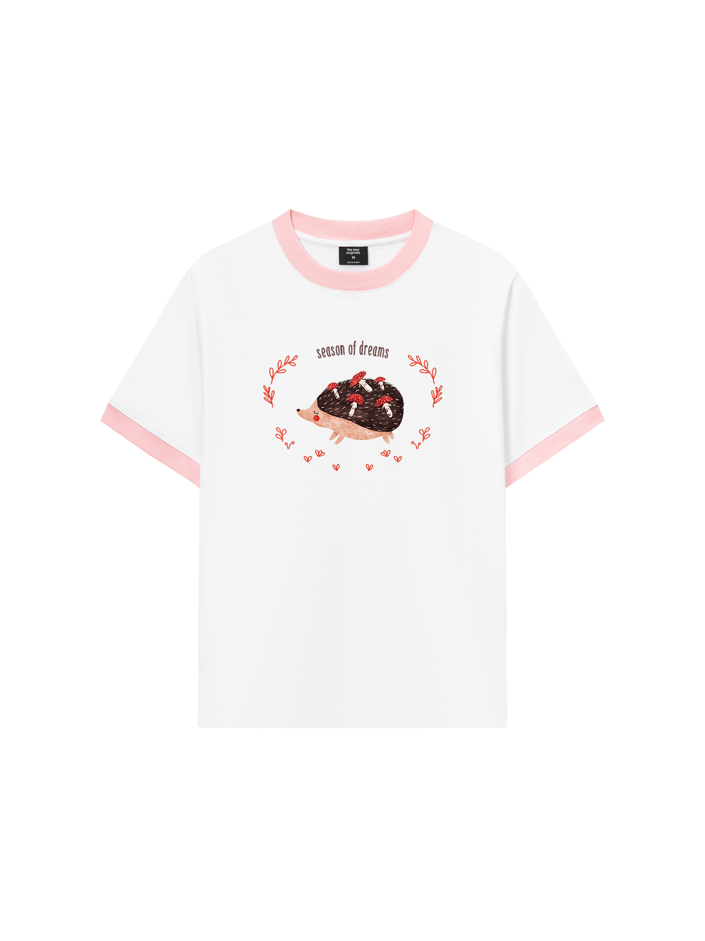 Áo Thun Ringer Relaxed Fit Autumn Season of Dreams
