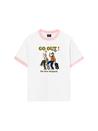 Áo Thun Ringer Relaxed Fit Weekend Go Out