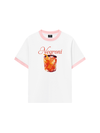 Áo Thun Ringer Relaxed Fit Fresh Red Negroni