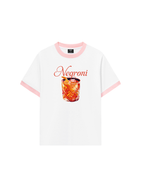 Áo Thun Ringer Relaxed Fit Fresh Red Negroni