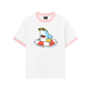 Áo Thun Ringer Relaxed Fit Ocean baby Shark