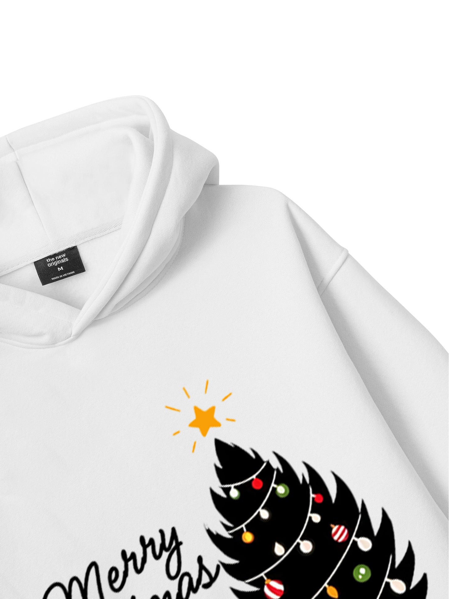 Black Kitty Christmas Hoodie