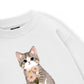 Blooming Kitty Sweater