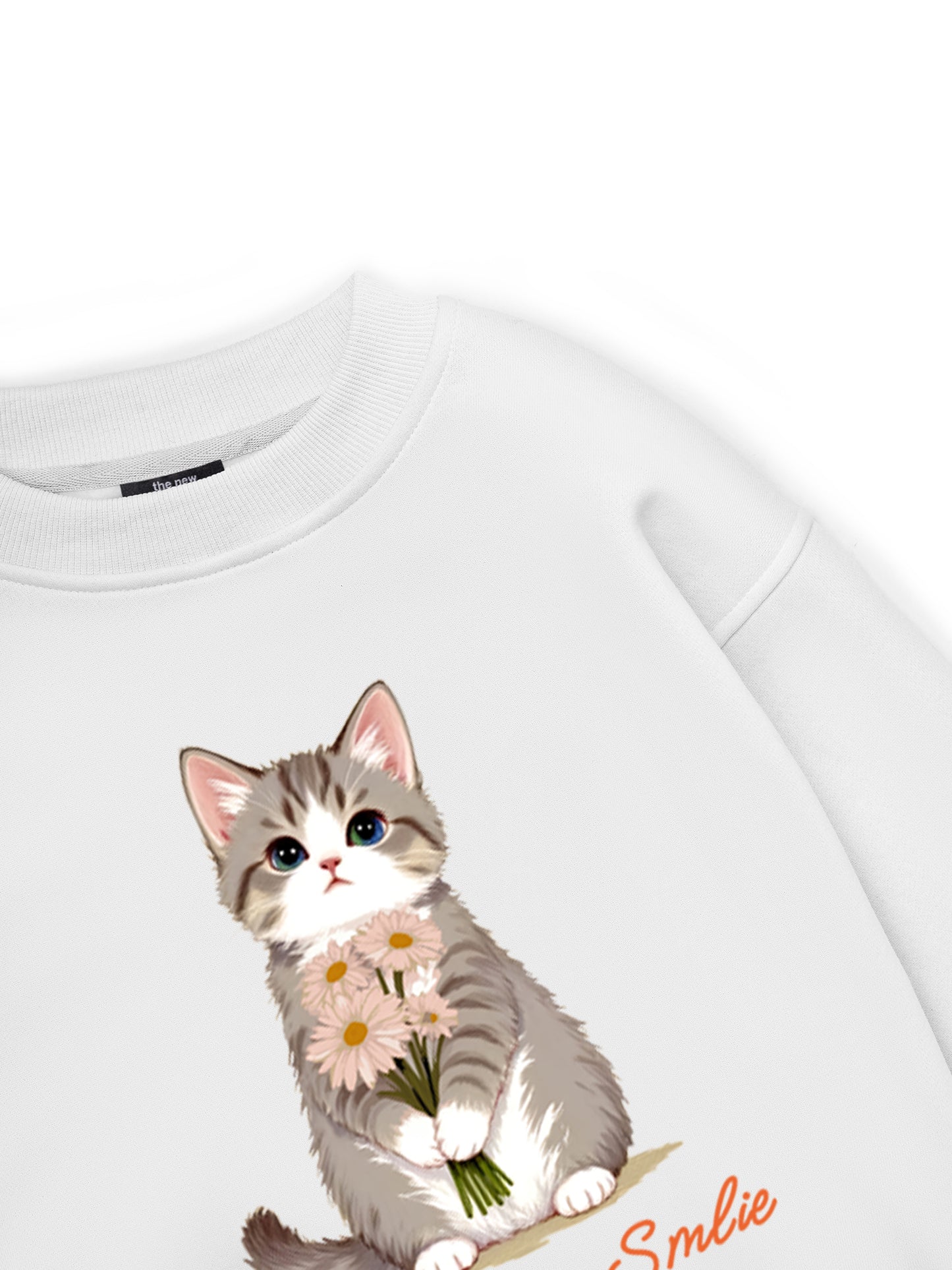 Blooming Kitty Sweater