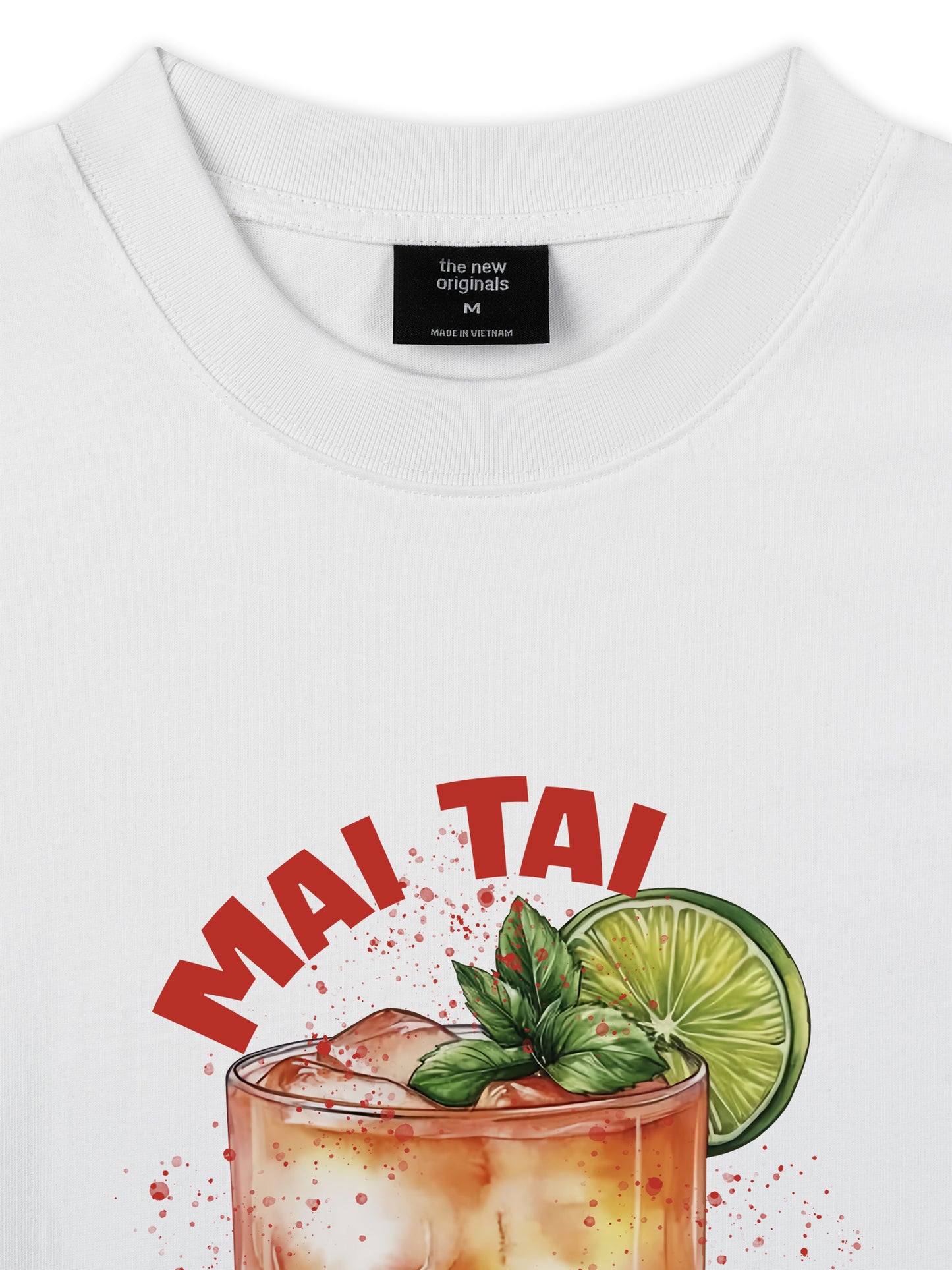 Áo Thun Relaxed Fit Mai Tai Cocktail