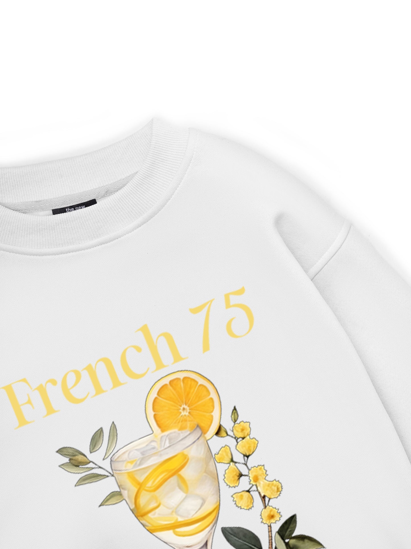 French 75 Cocktail Sweater