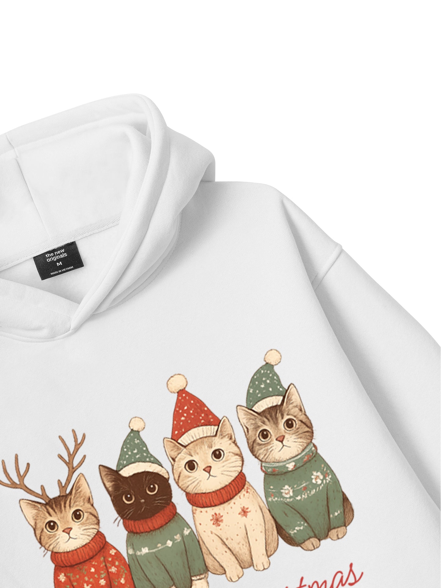 Meowy Christmas Hoodie