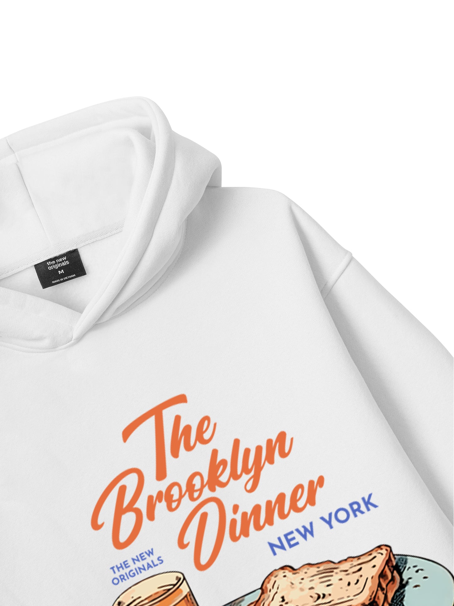 Brooklyn Diner Vintage Hoodie
