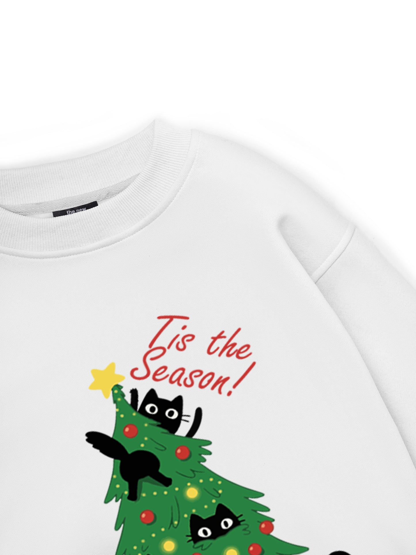Kitty Tree Christmas Sweater