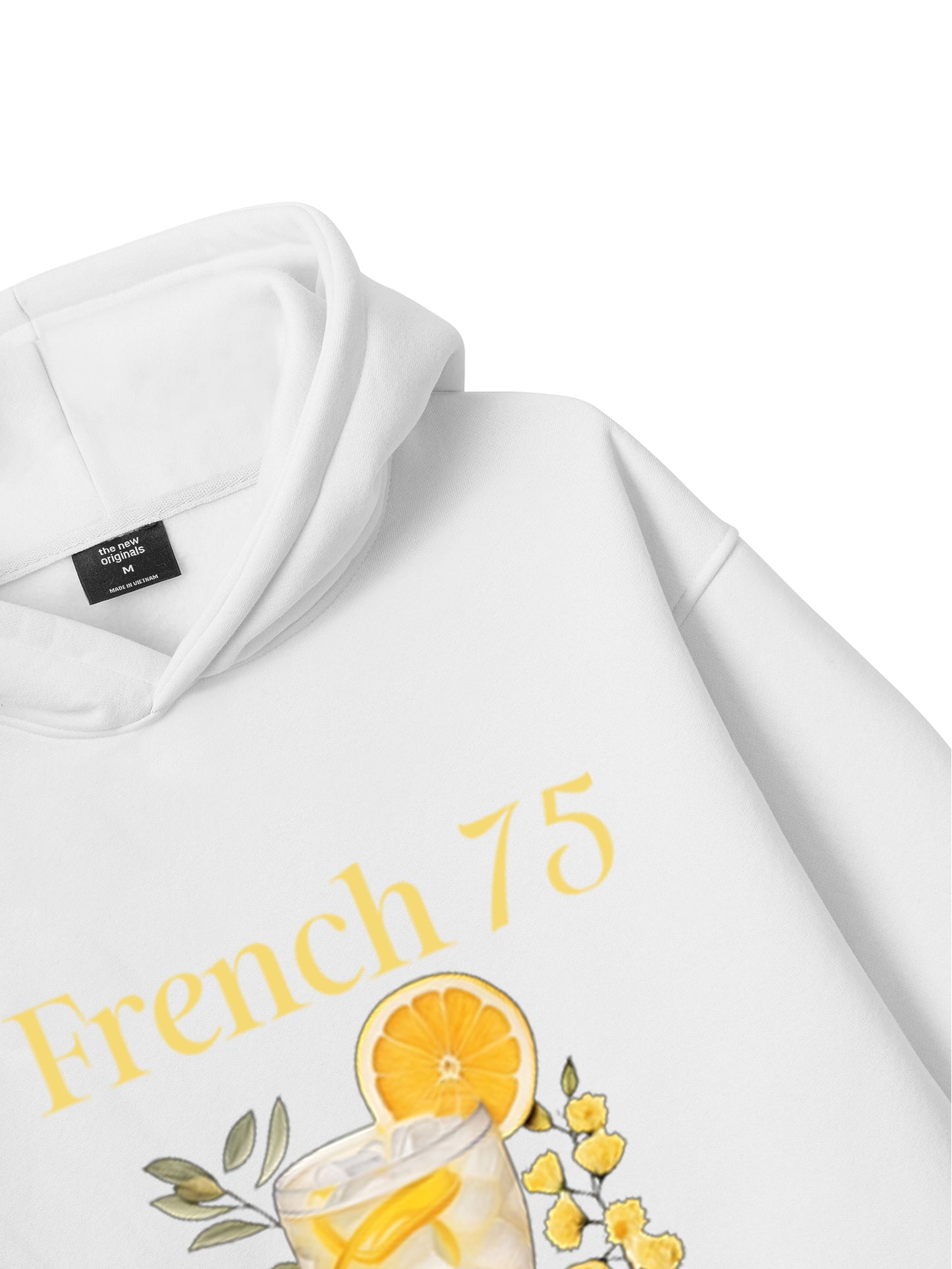French 75 Cocktail Hoodie