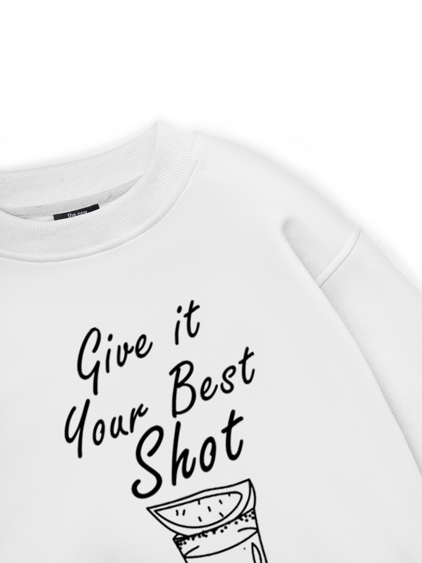 Give it your best shot Sweater