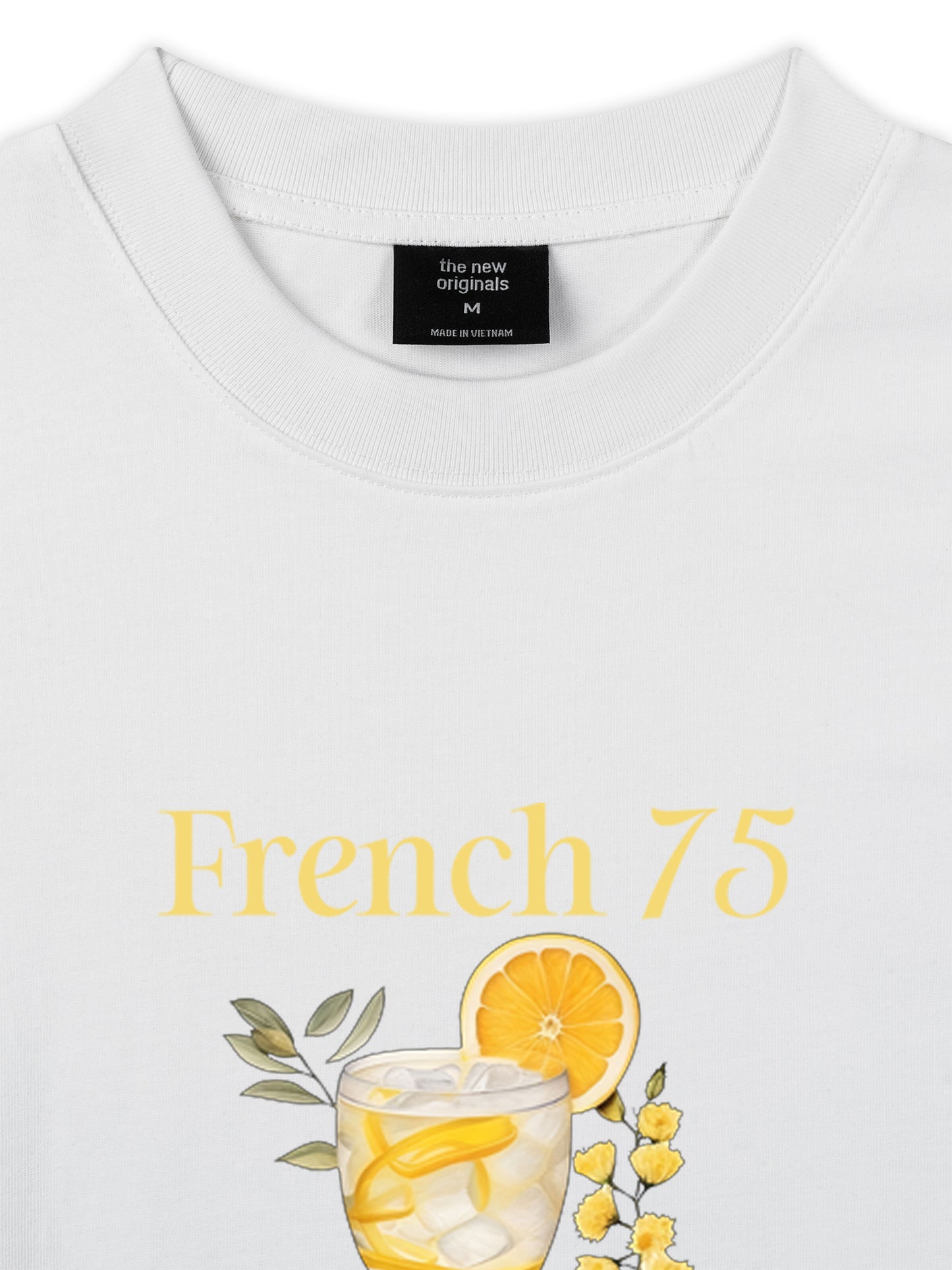 Áo Thun Relaxed Fit French 75 Cocktail
