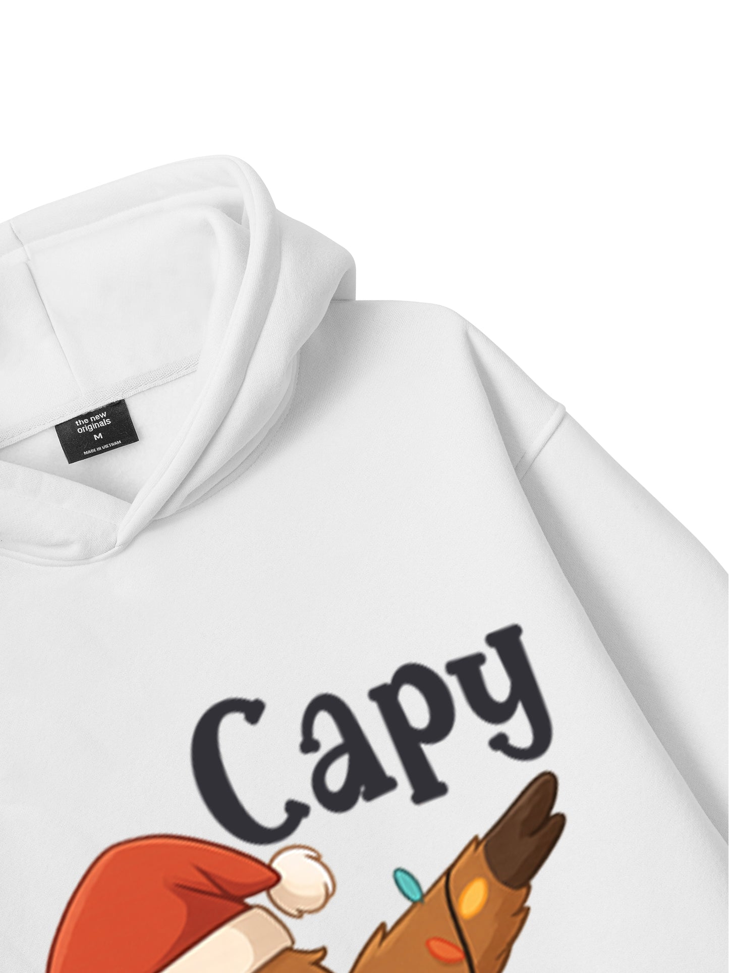 Capy Christmas Dab Hoodie