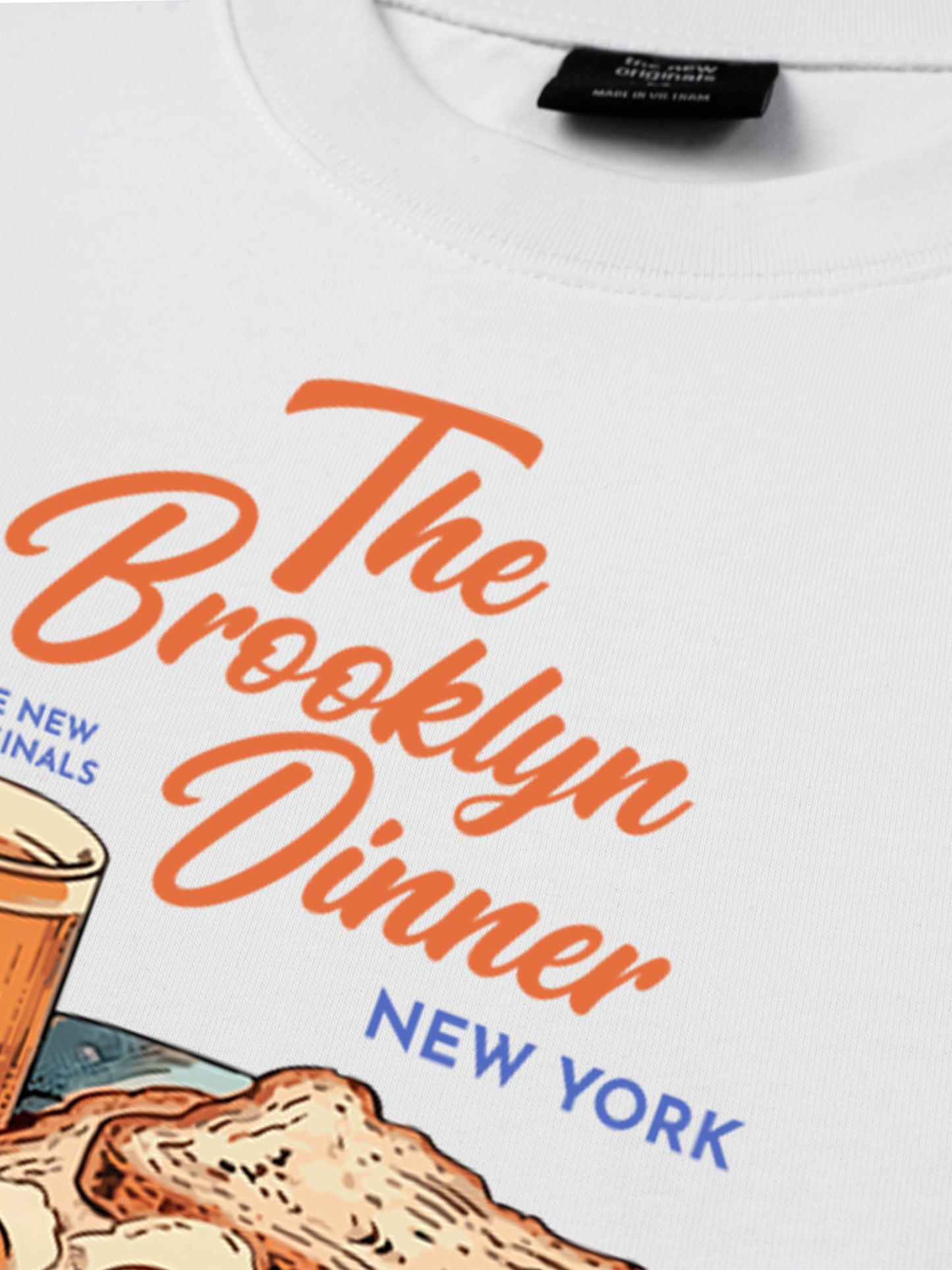 Áo Thun Relaxed Fit Brooklyn Diner Vintage