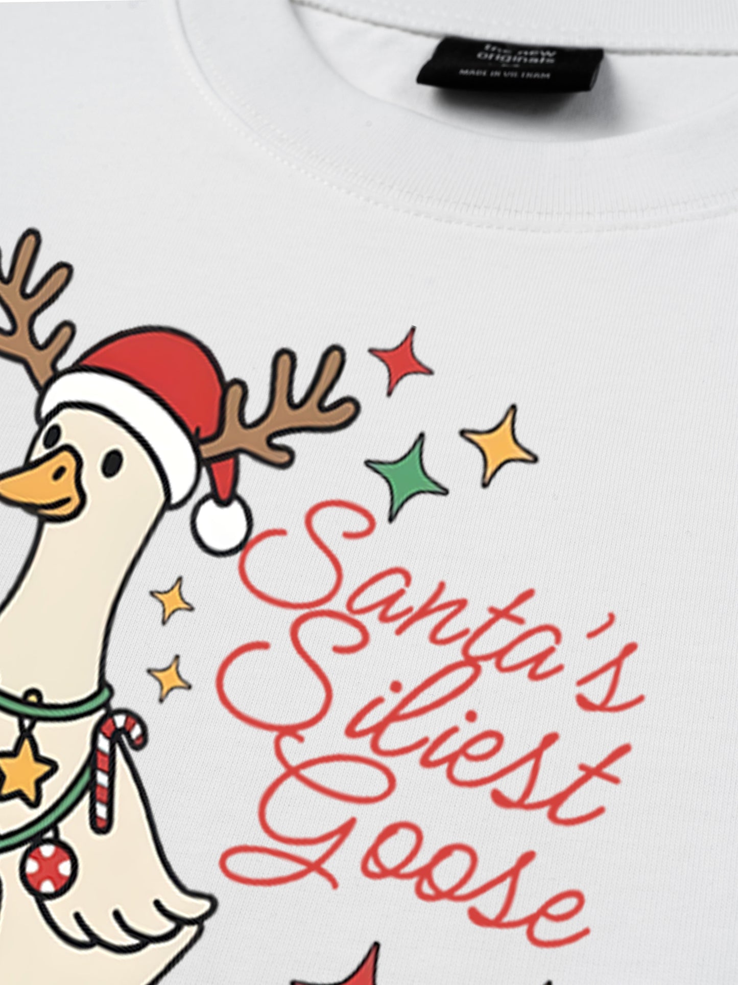Áo Thun Relaxed Fit Santa’s Silly Goose