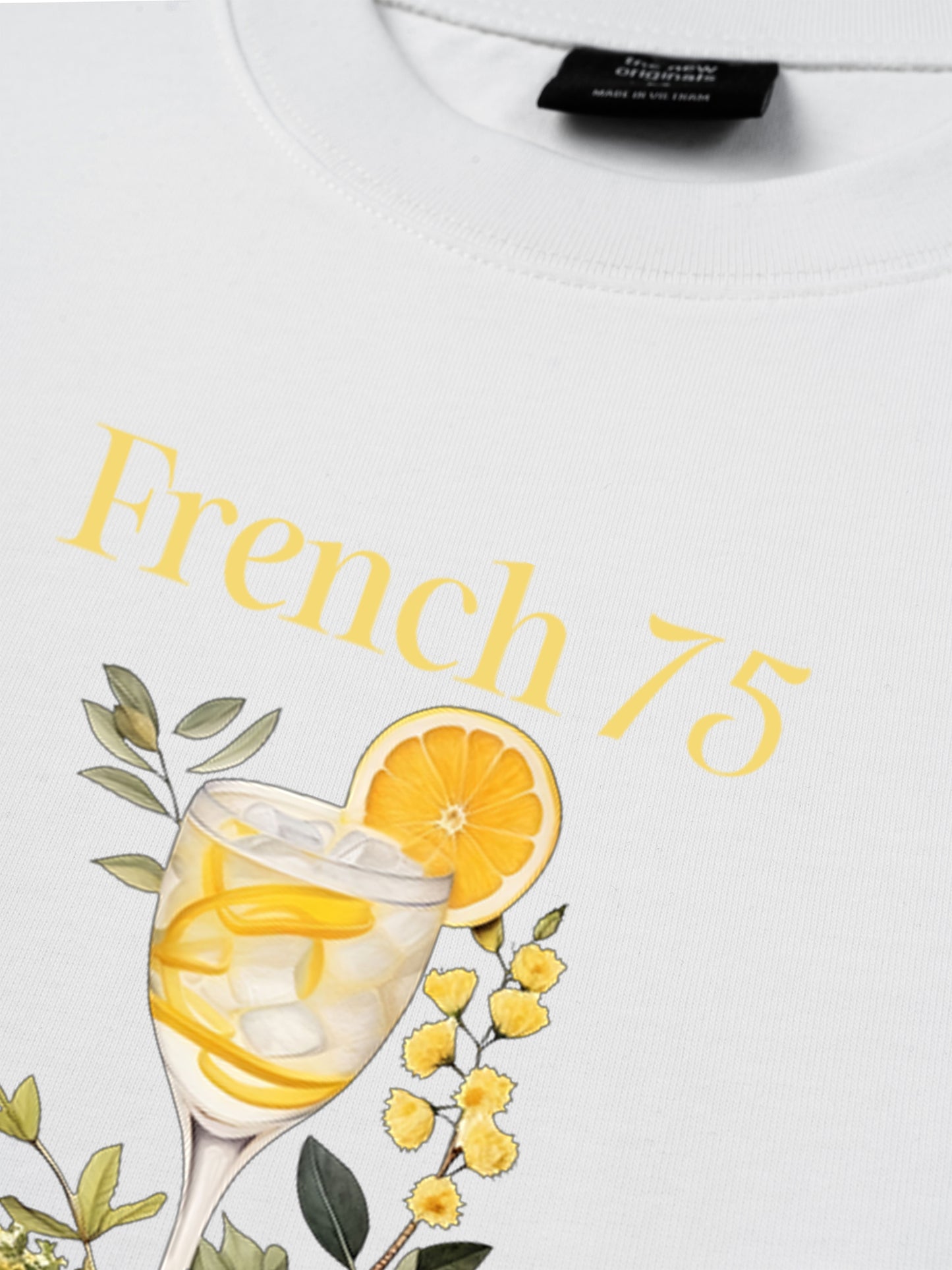 Áo Thun Relaxed Fit French 75 Cocktail