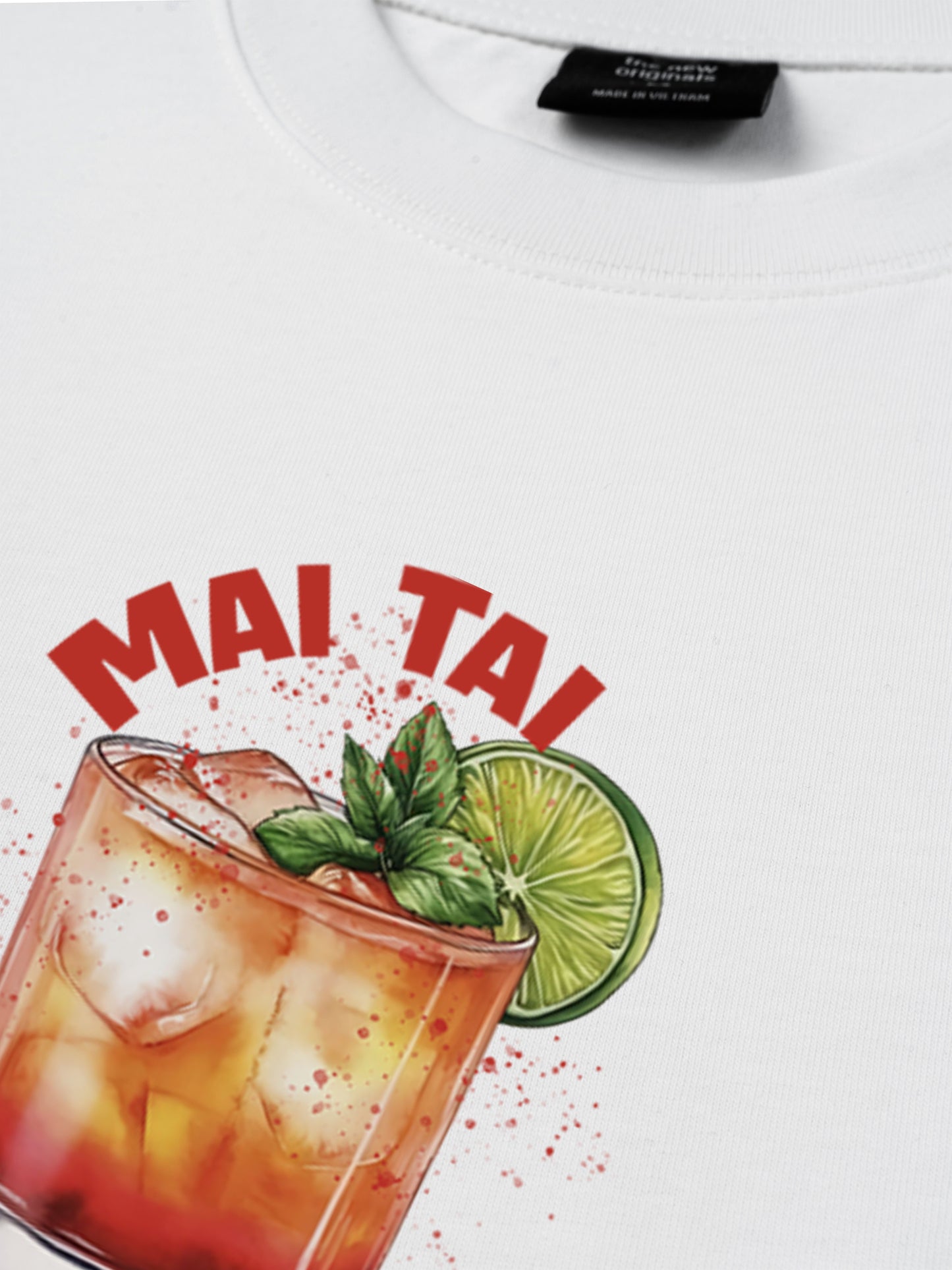 Áo Thun Relaxed Fit Mai Tai Cocktail