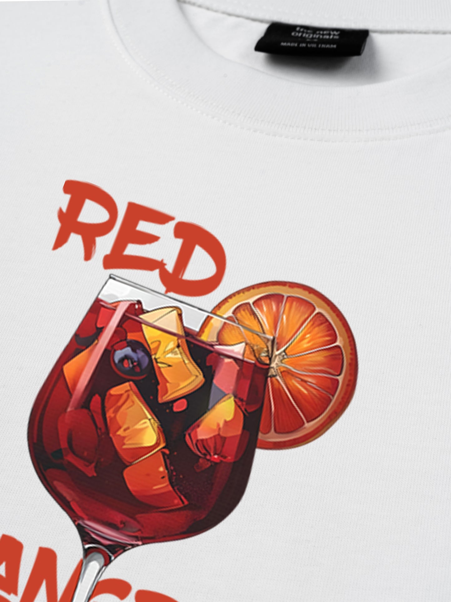 Áo Thun Relaxed Fit Sangria Cocktail