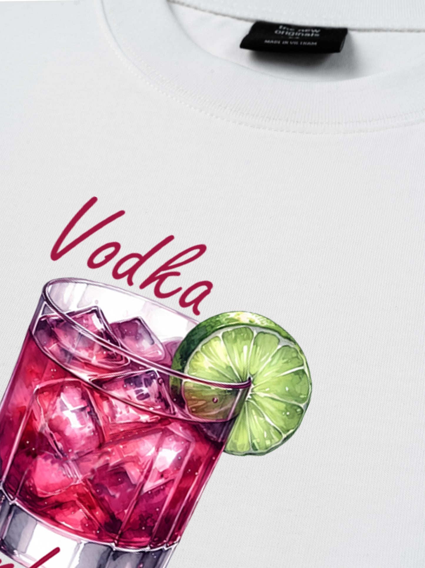Áo Thun Relaxed Fit Vodka Cranberry