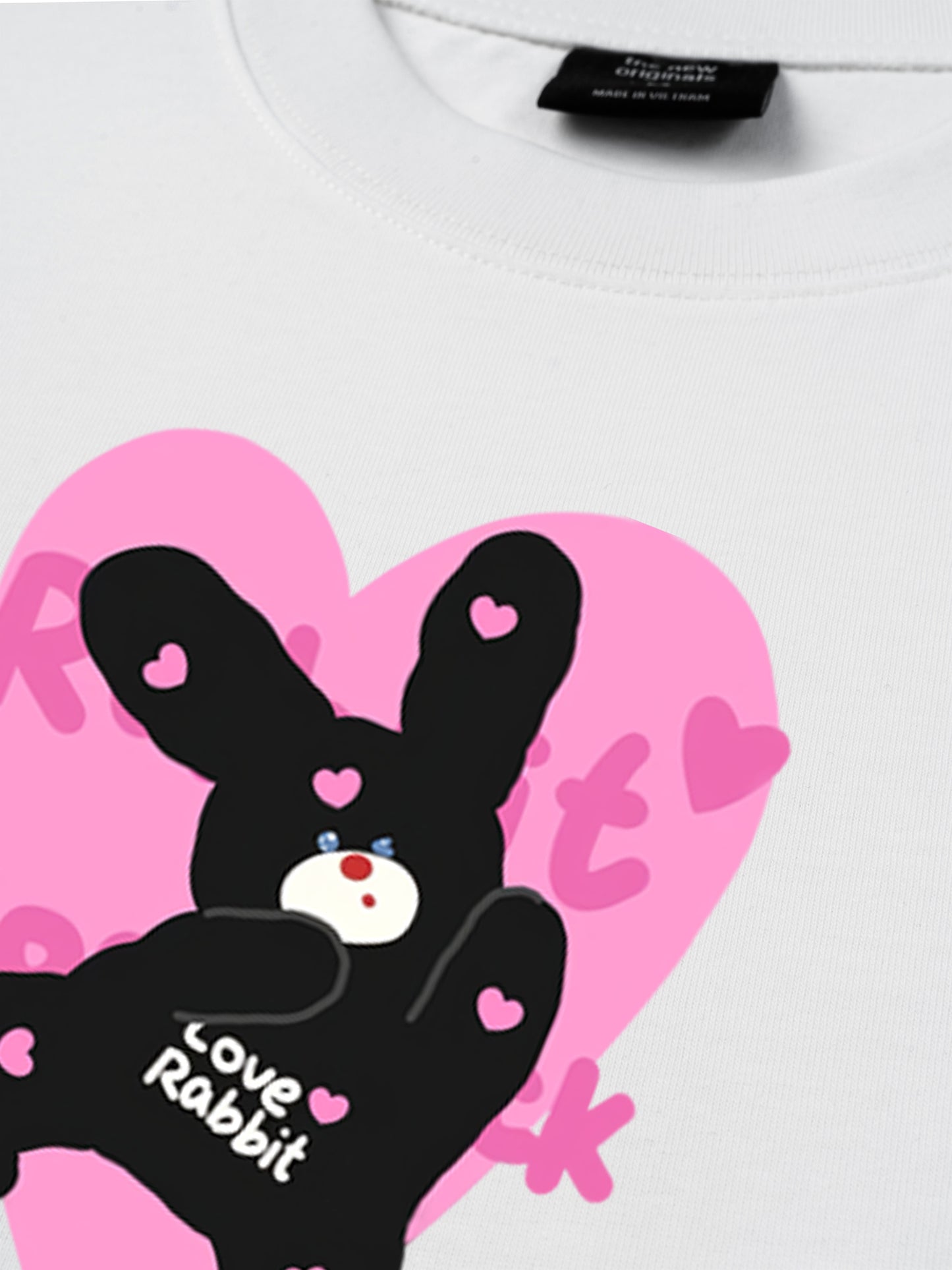 Áo Thun Relaxed Fit Love Rabbit