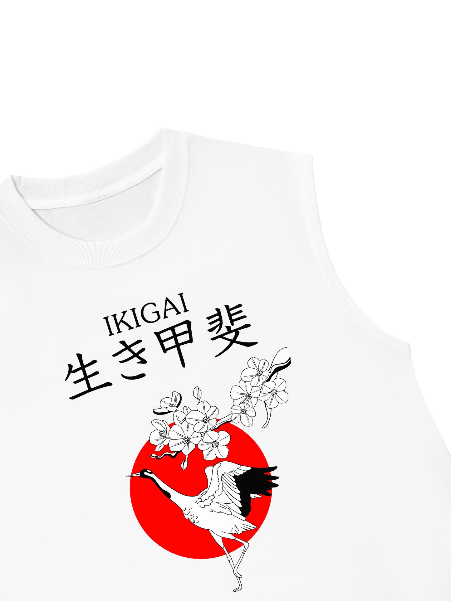 Áo Ba Lỗ Relaxed Fit The Ikigai Essence