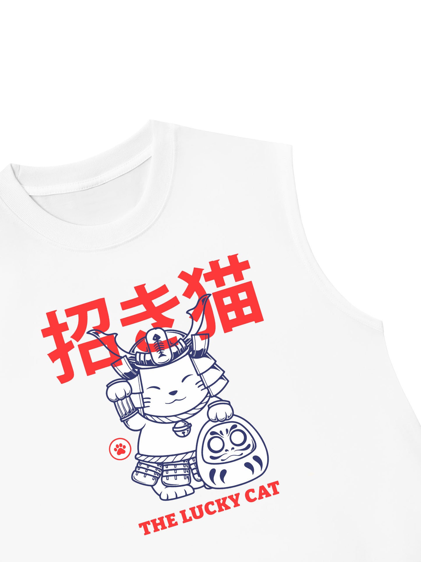 Áo Ba Lỗ Relaxed Fit Maneki Neko