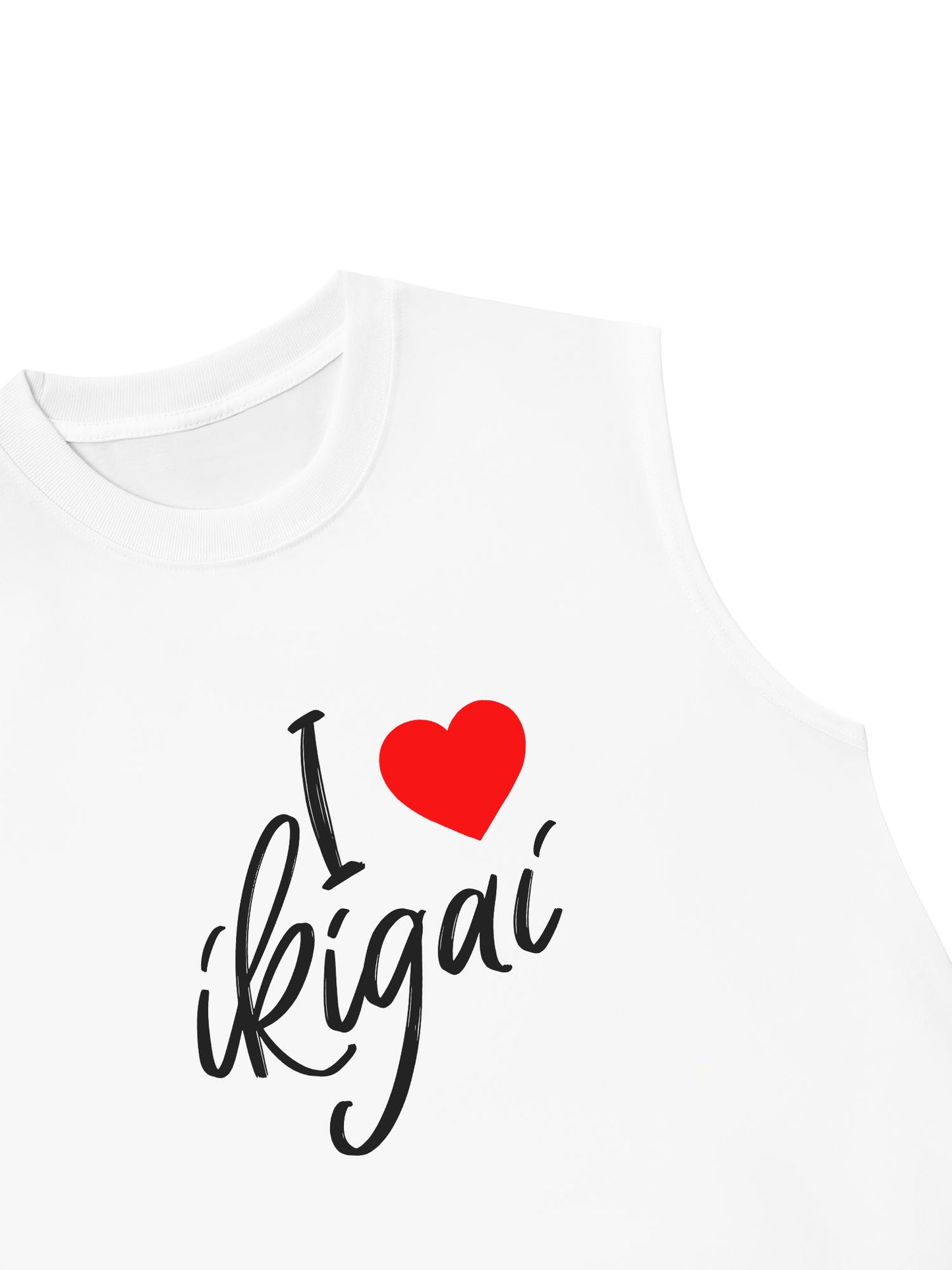 Áo Ba Lỗ Relaxed Fit I Love Ikigai