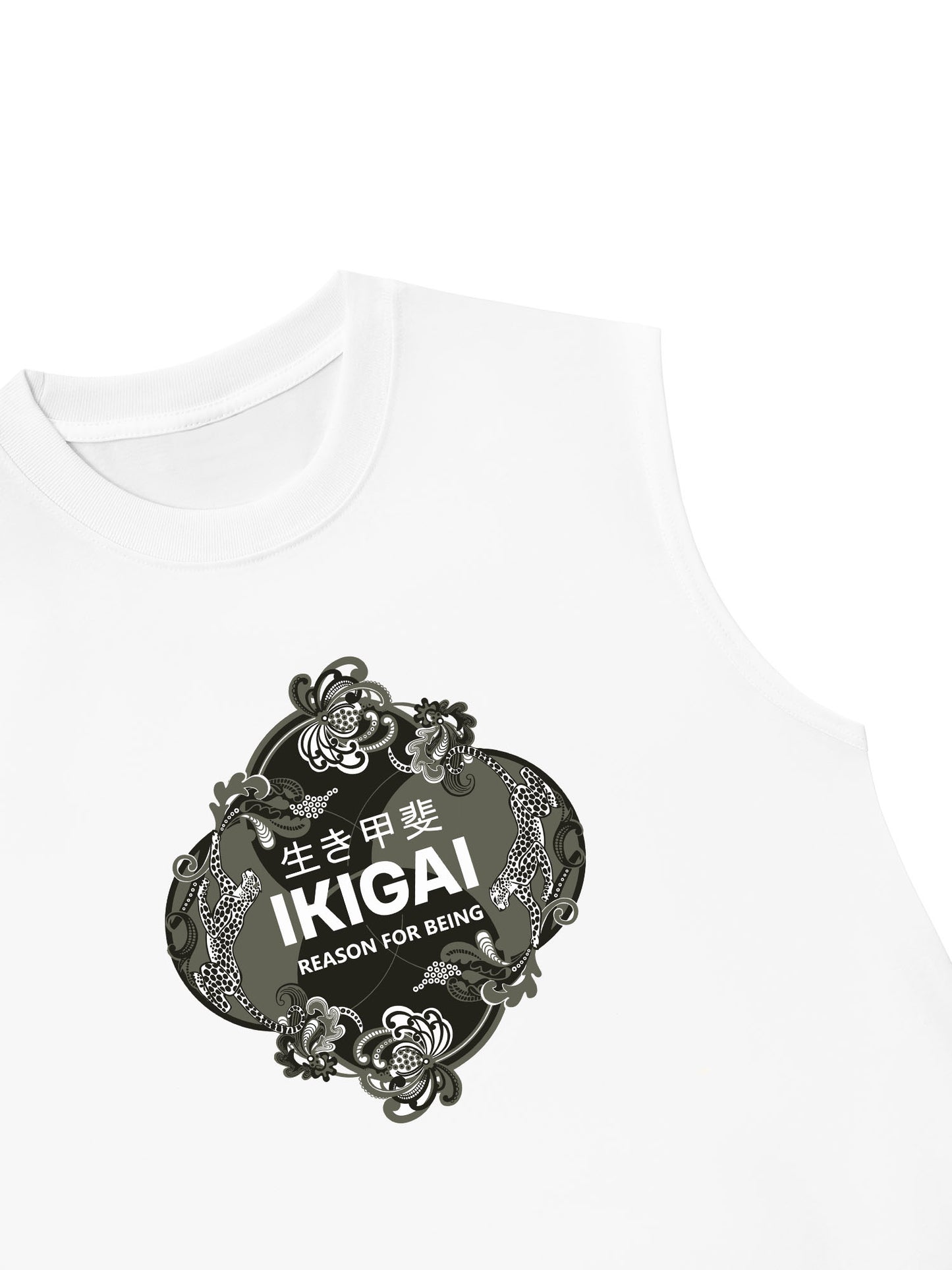 Áo Ba Lỗ Relaxed Fit Ikigai Chetah