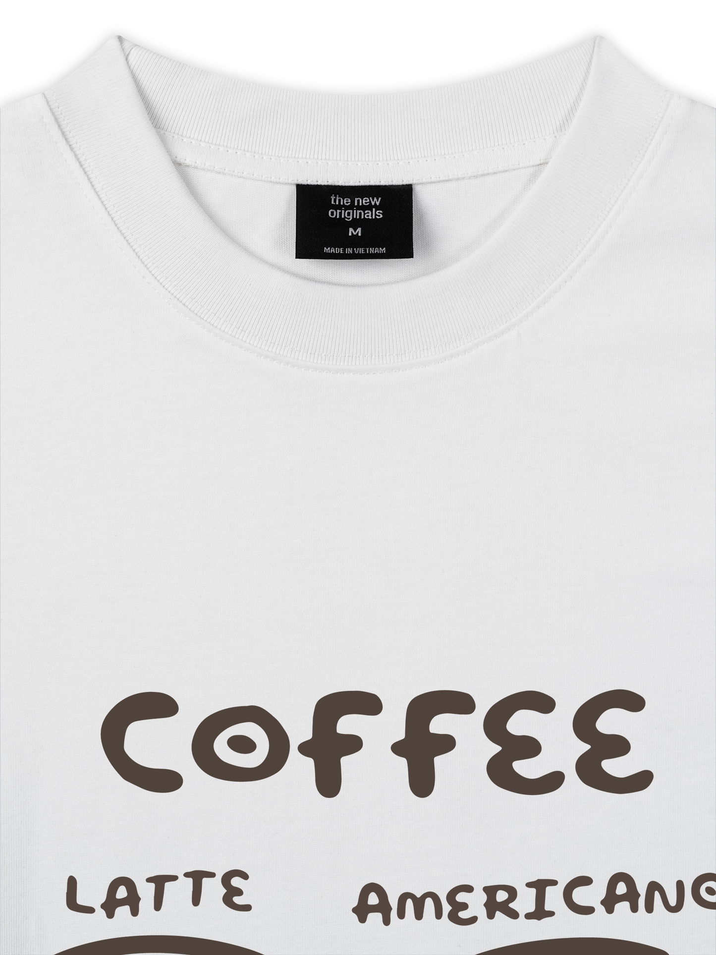 Áo Thun Relaxed Fit Latte Americano Capuccino Mocha