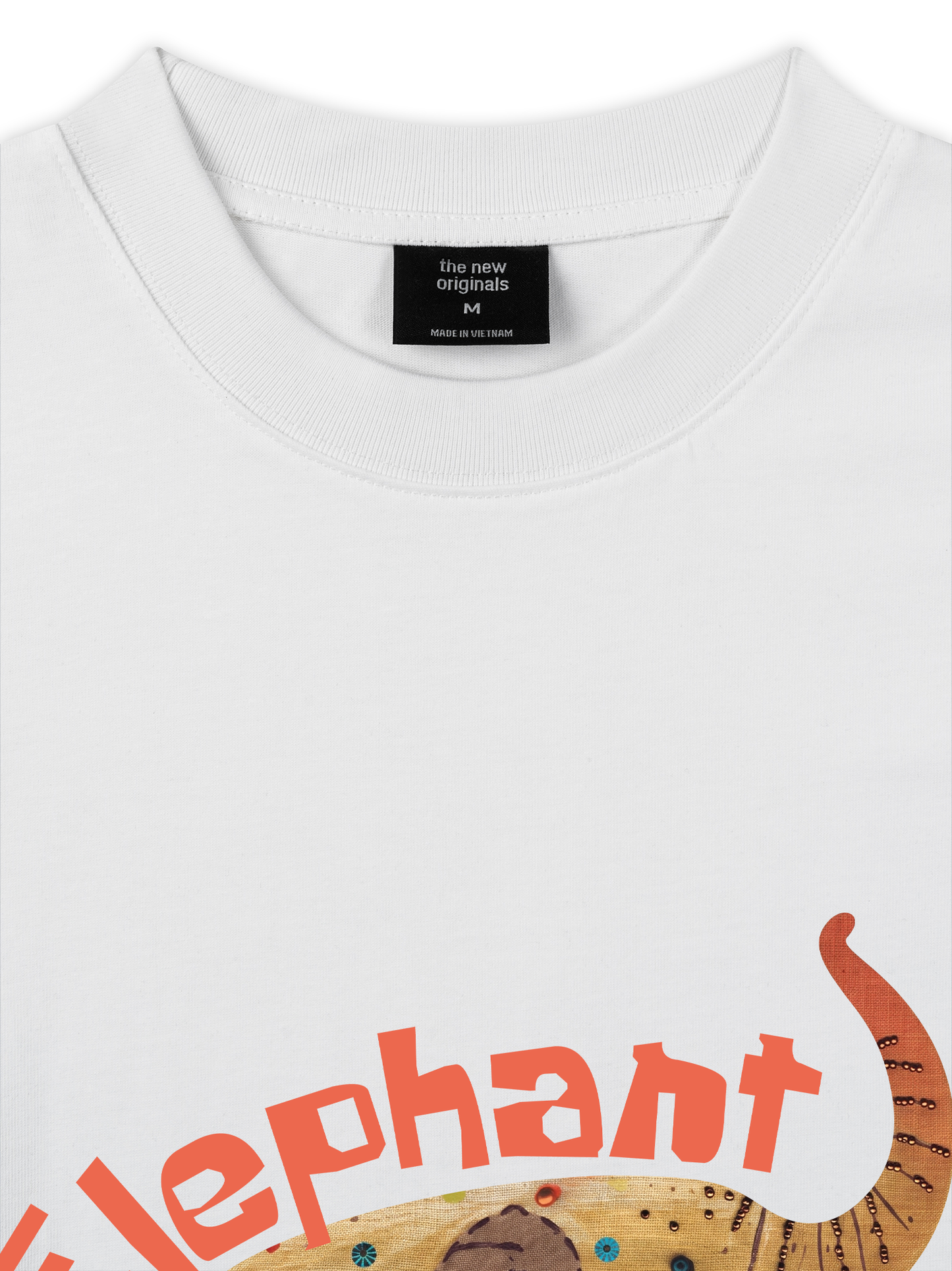 Áo Thun Relaxed Fit Animal Elephant