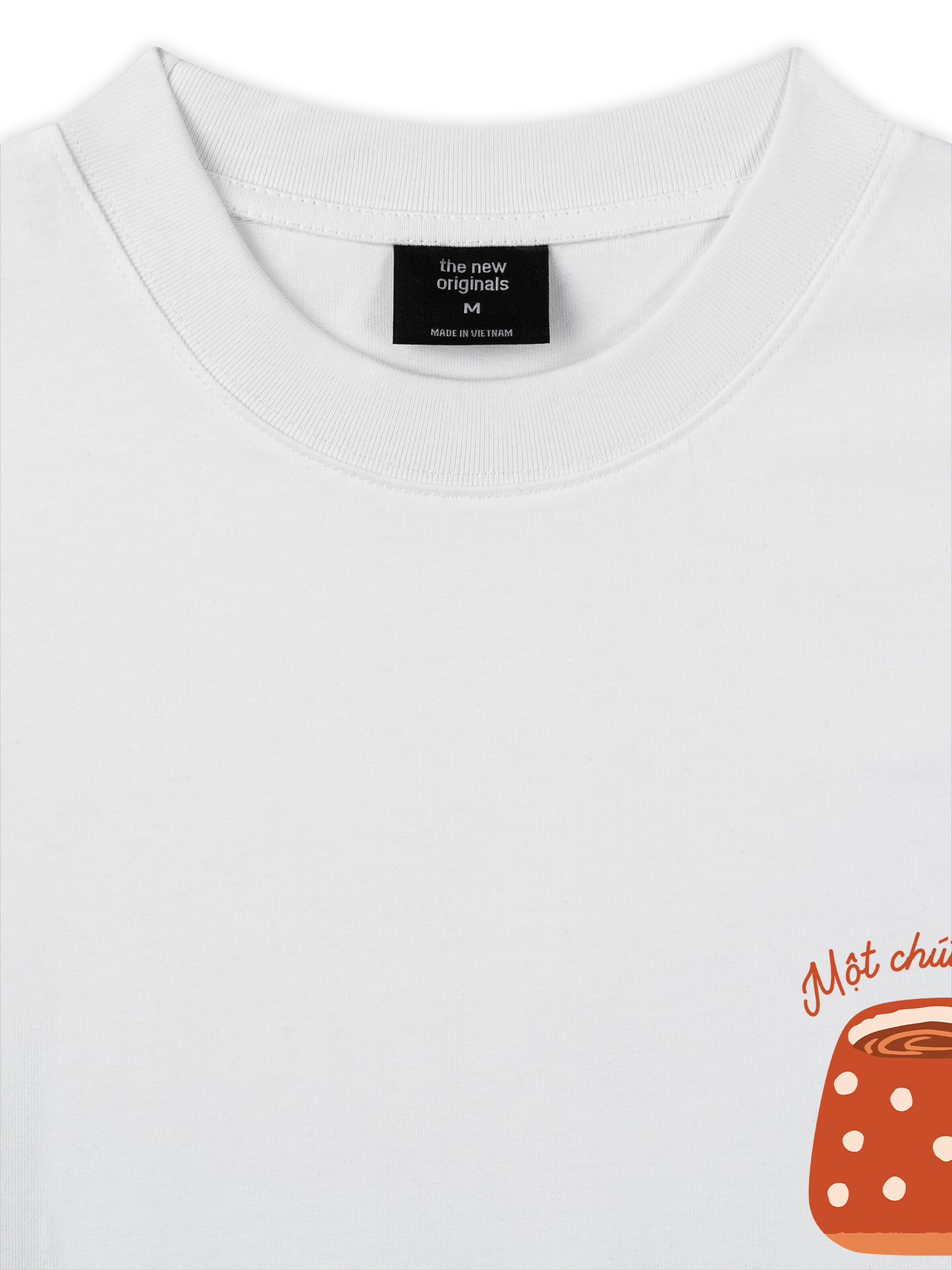 Áo Thun Relaxed Fit Một Chút Cafe Nhiều Sữa