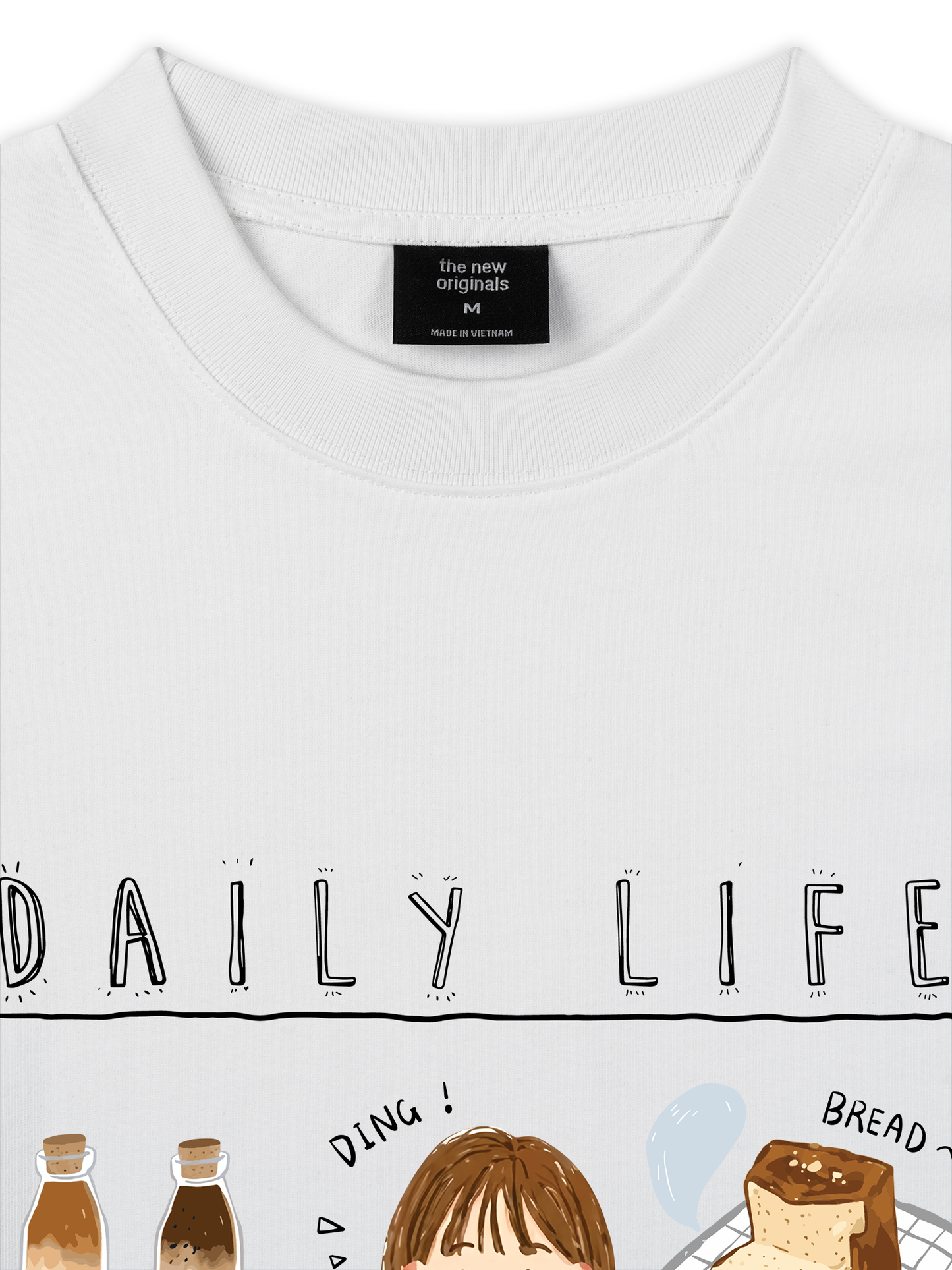 Áo Thun Relaxed Fit Sweet Daily Life