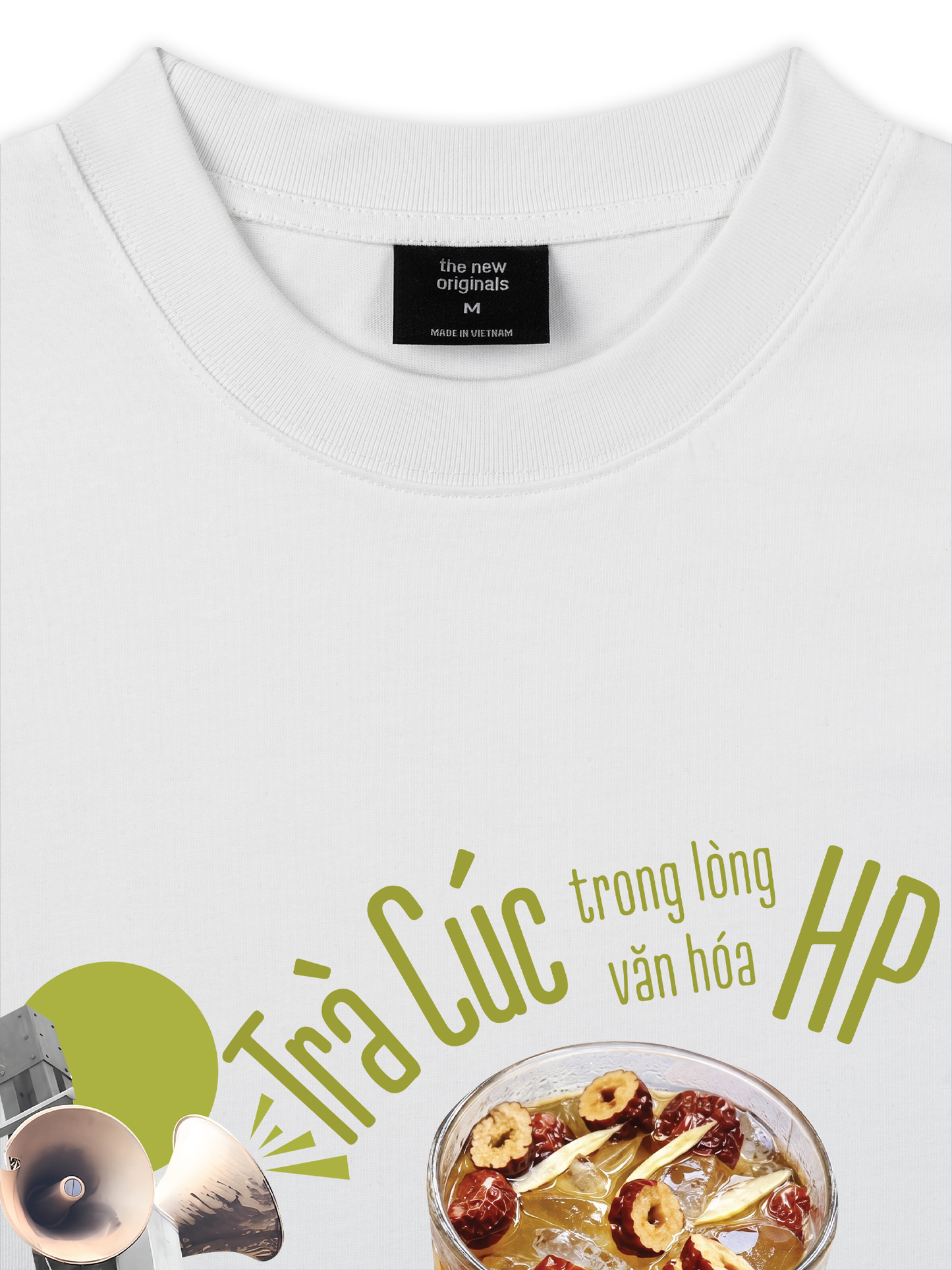 Áo Thun Relaxed Fit Trà Cúc Trong Lòng Văn Hóa Hải Phòng