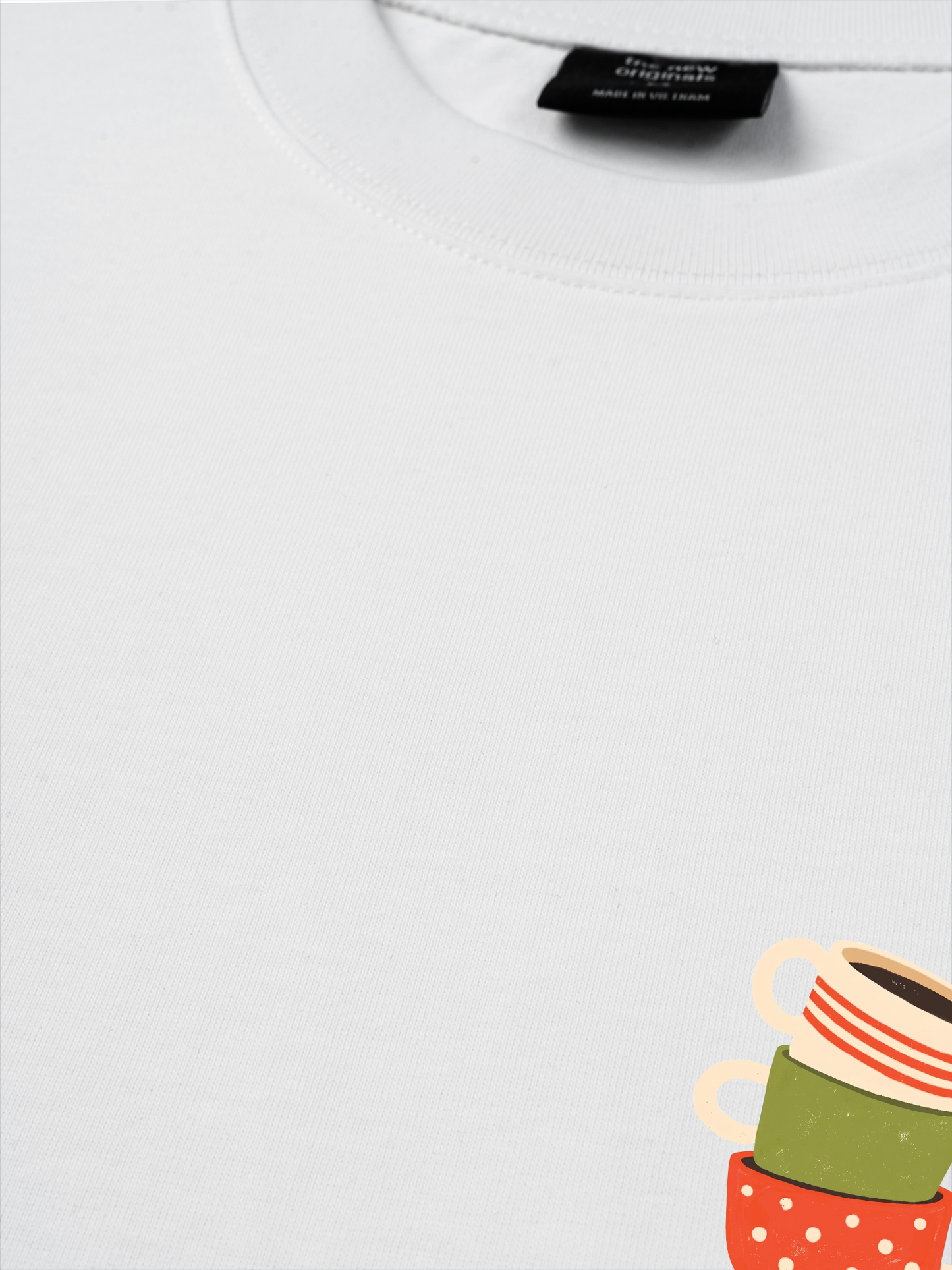 Áo Thun Relaxed Fit Coffee First