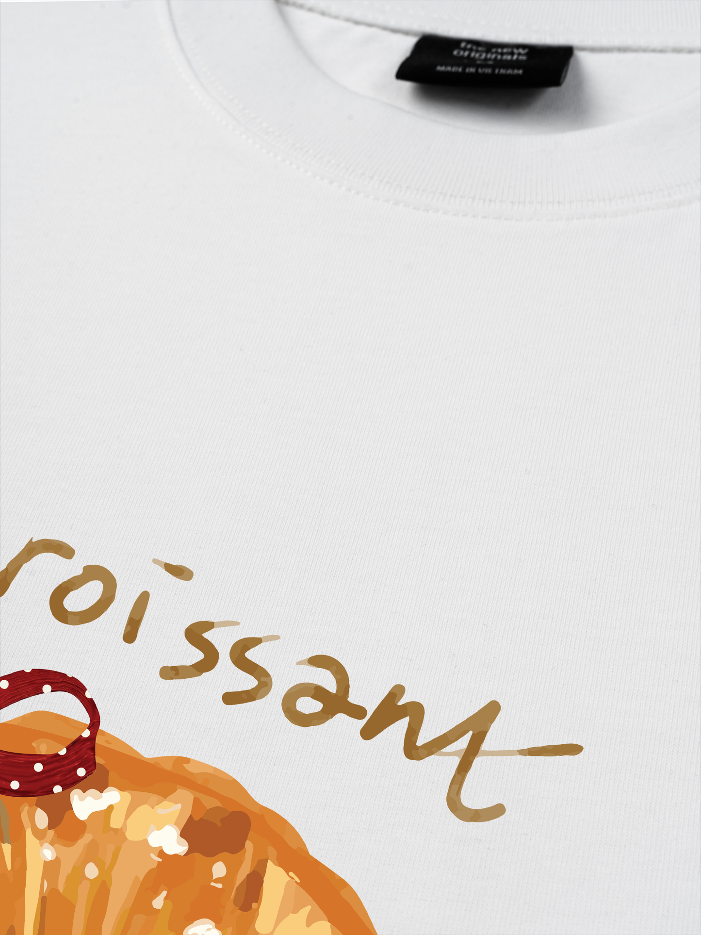 Áo Thun Relaxed Fit Croissant