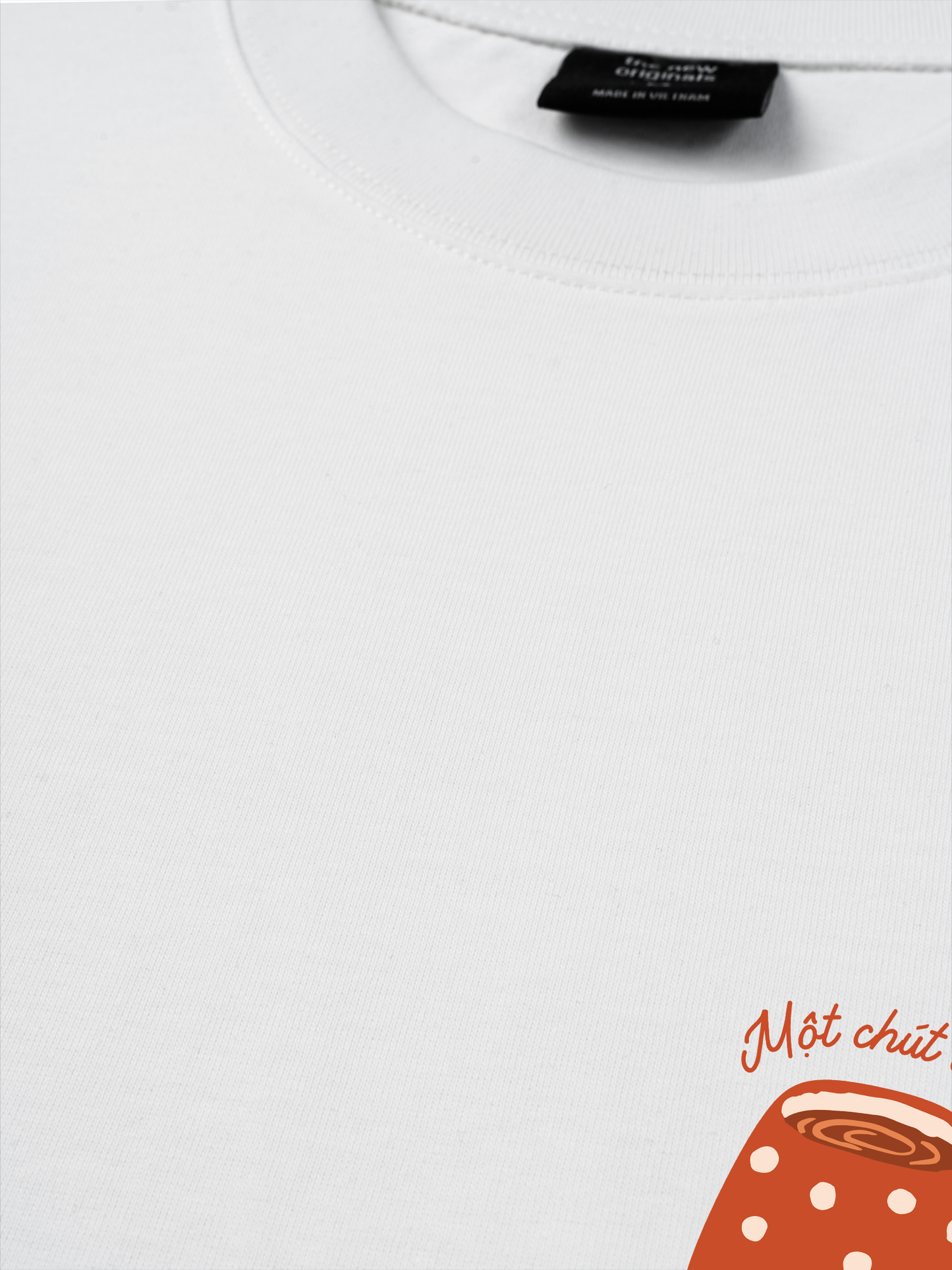Áo Thun Relaxed Fit Một Chút Cafe Nhiều Sữa
