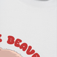 Áo Thun Relaxed Fit Animal Red Cute Beaver
