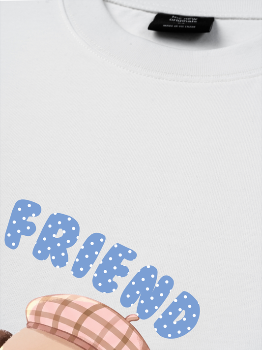Áo Thun Relaxed Fit Animal Best Friend Beaver