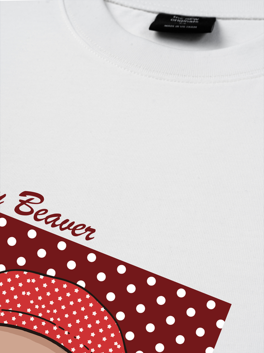 Áo Thun Relaxed Fit Animal Dotty Beaver