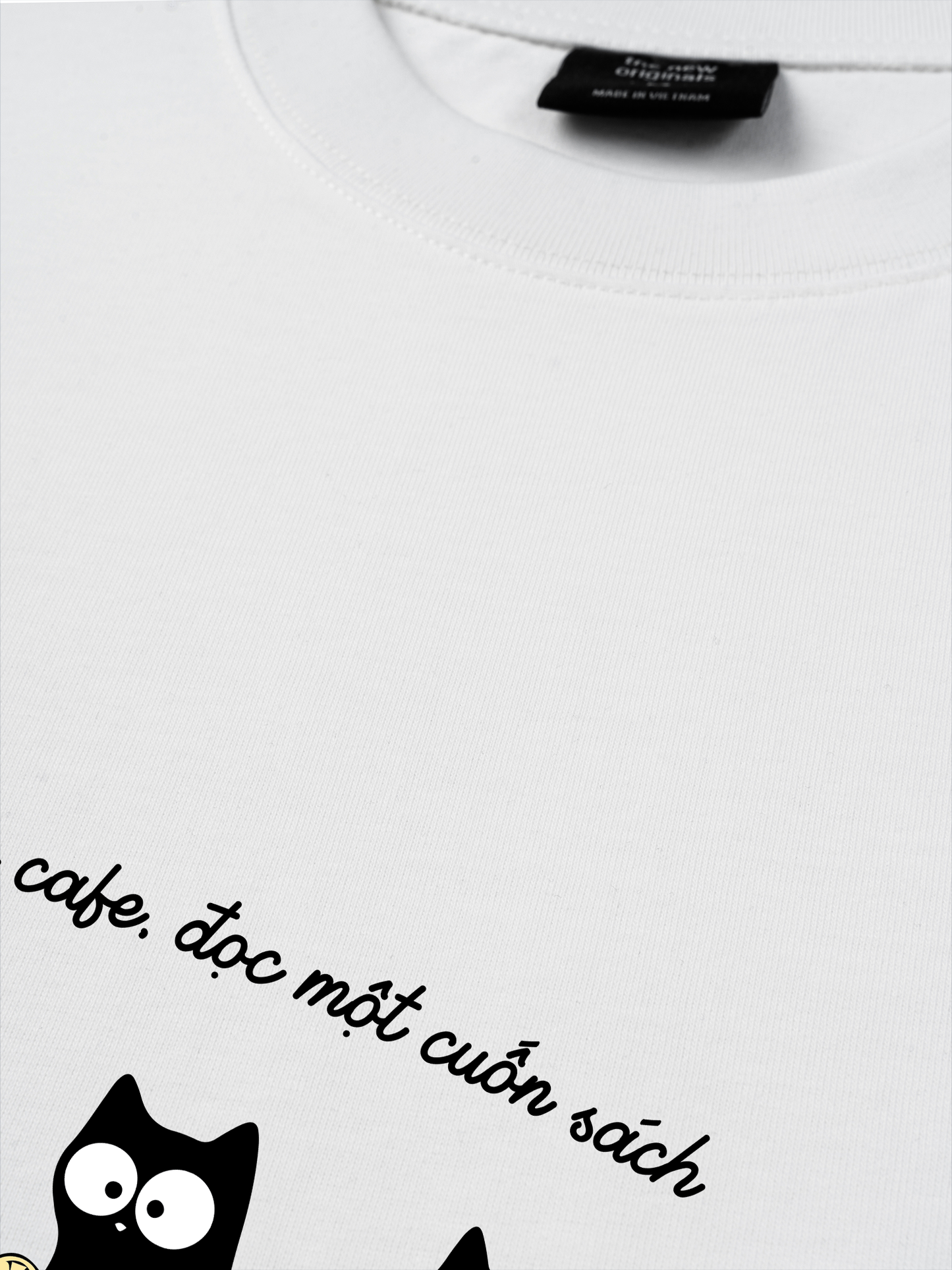 Áo Thun Relaxed Fit Uống Một Tách Cafe Đọc 1 Cuốn Sách
