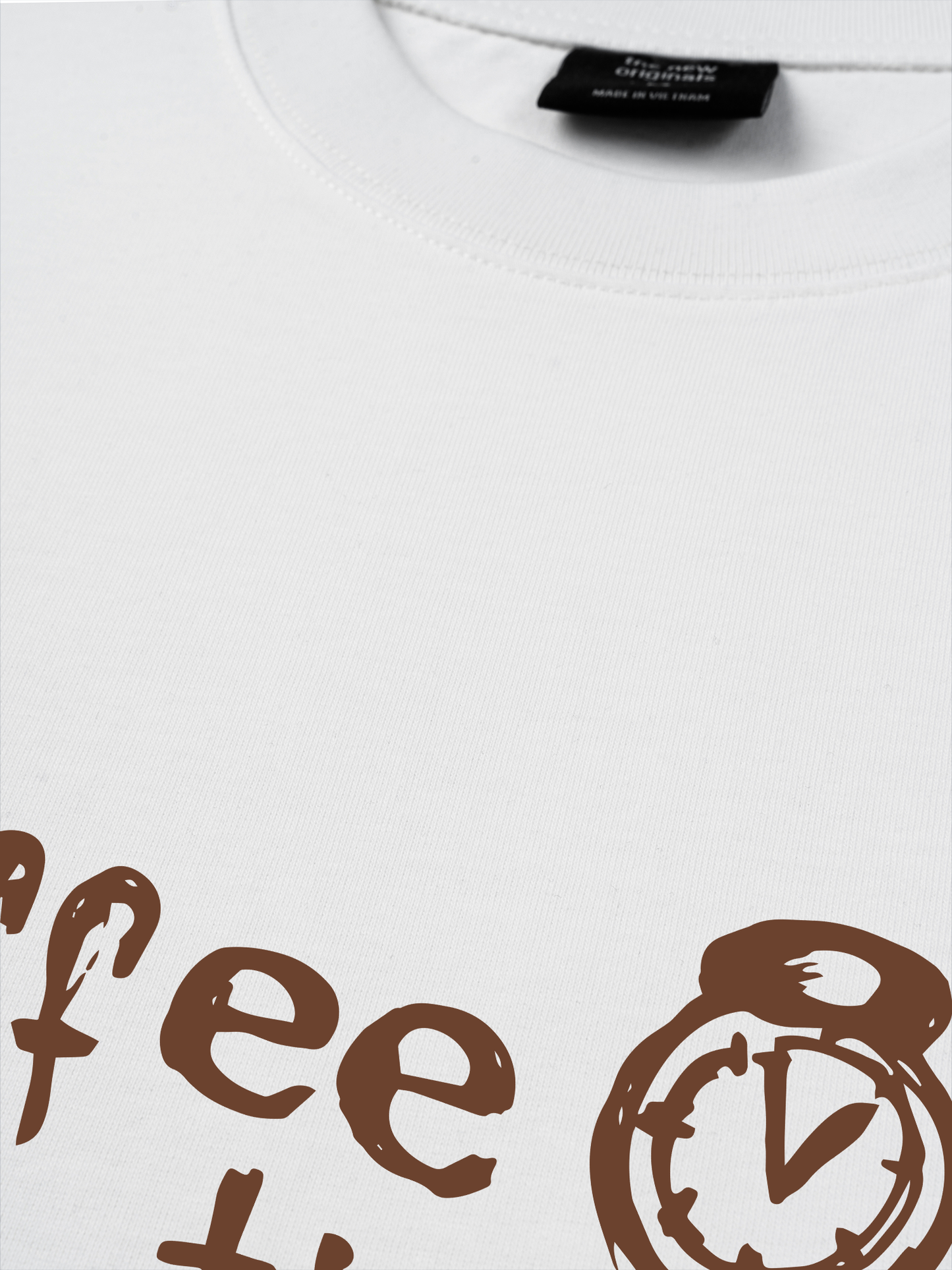 Áo Thun Relaxed Fit Coffee Time
