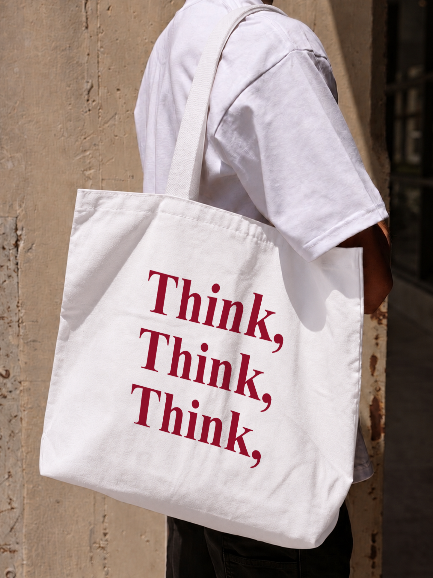 Túi Tote Think, Think, Think