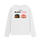 Áo Thun Dài Tay Sweet Pastry Black Pink Meow Meow Strawberry